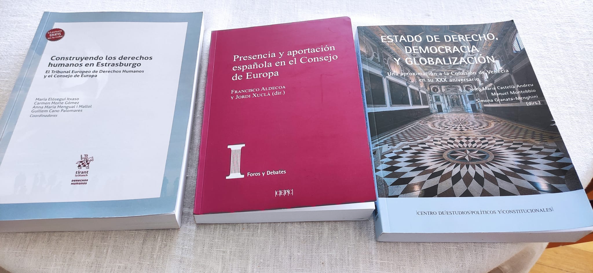 Presencia y aportación española al CdE