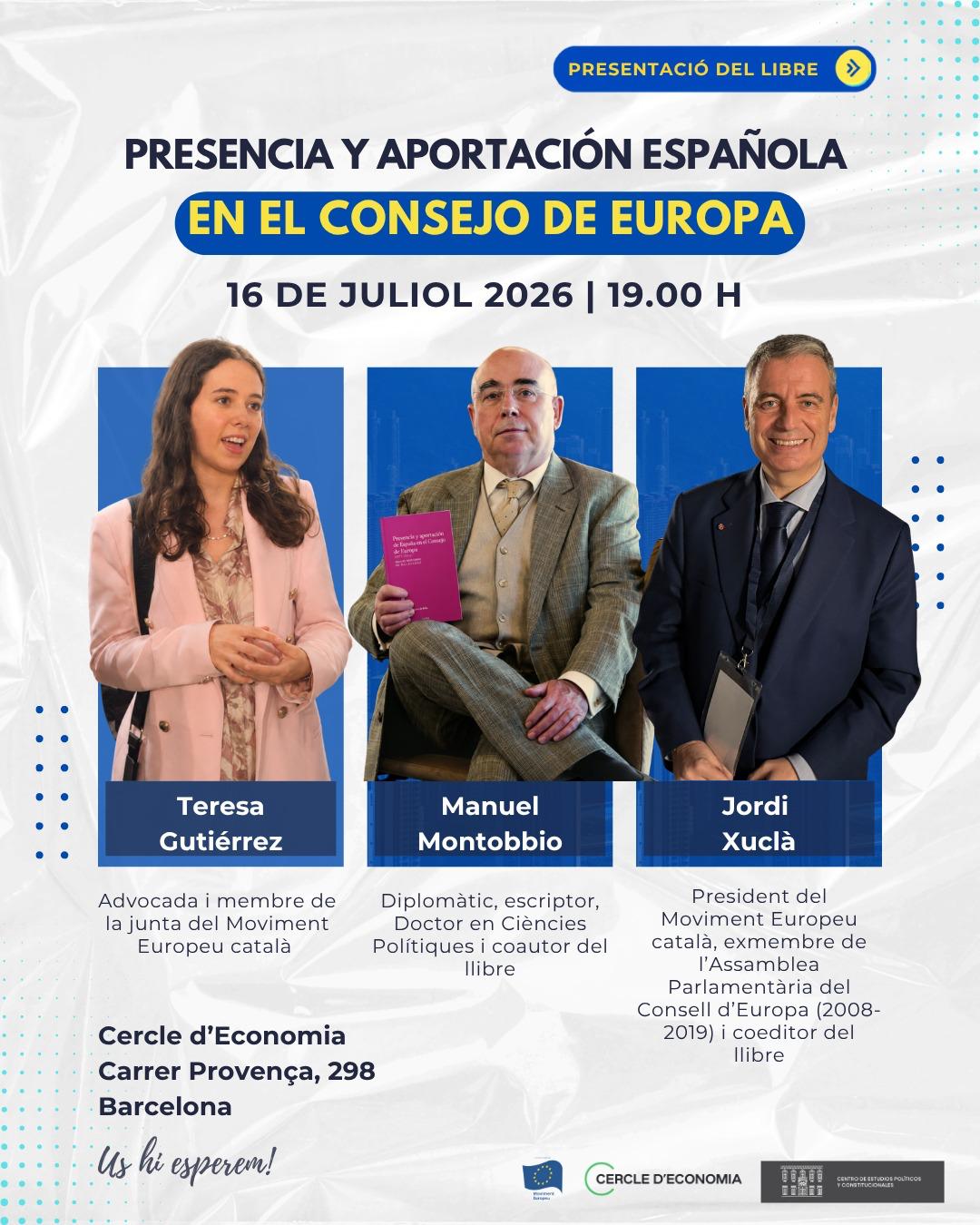 Presencia y aportación española en el CdE