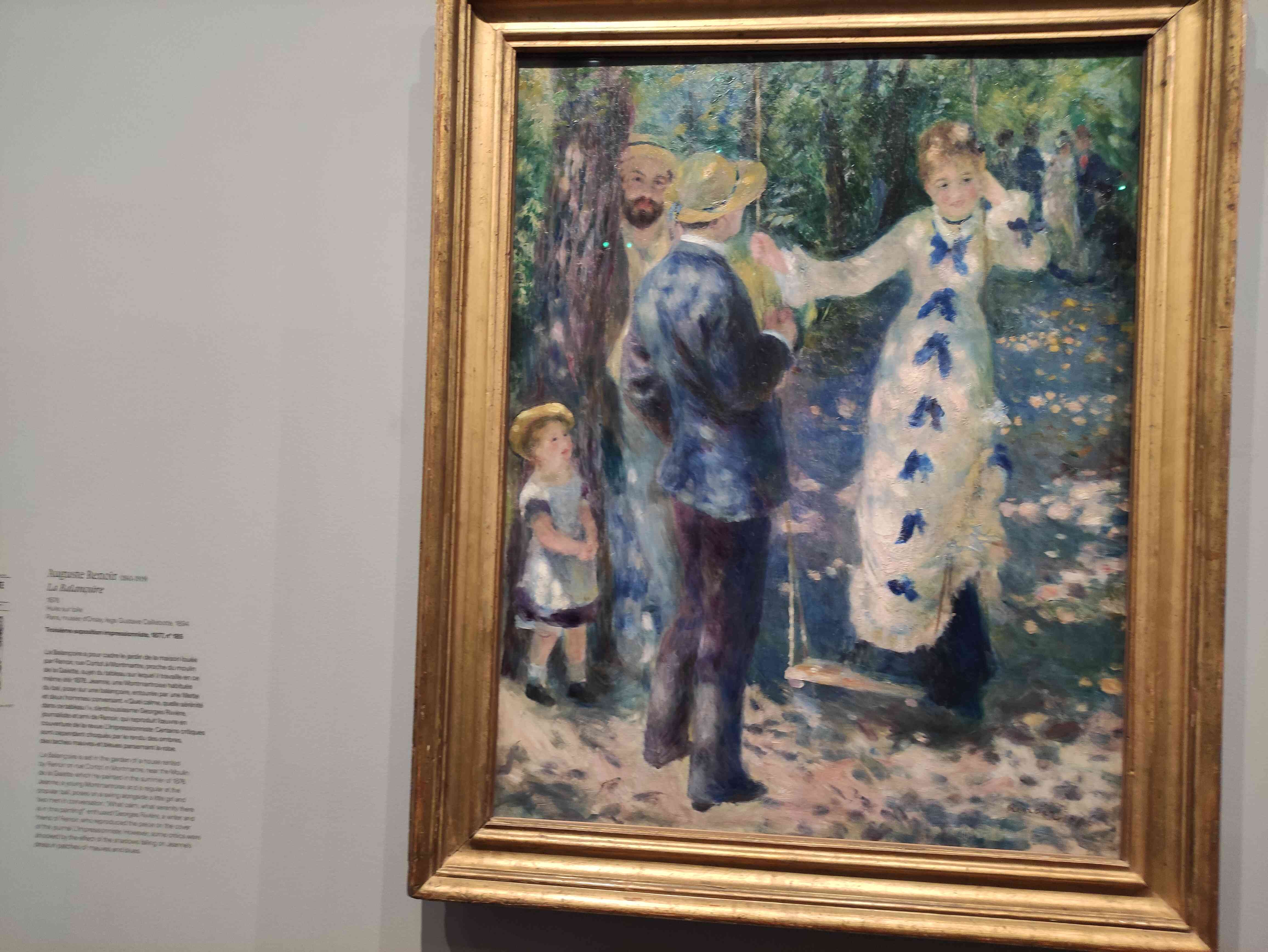Renoir La balanciere
