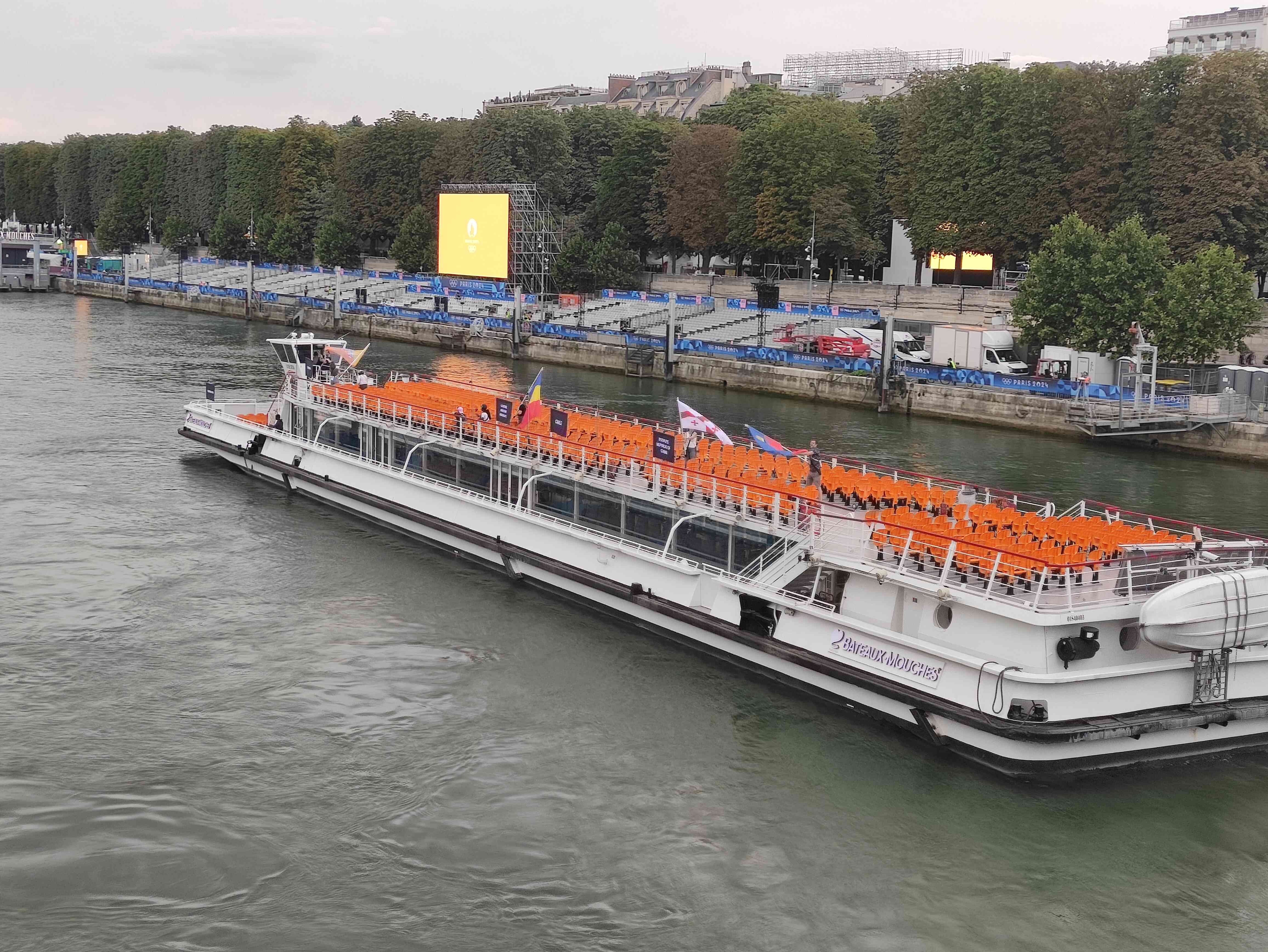 Sena barcos Olímpicos