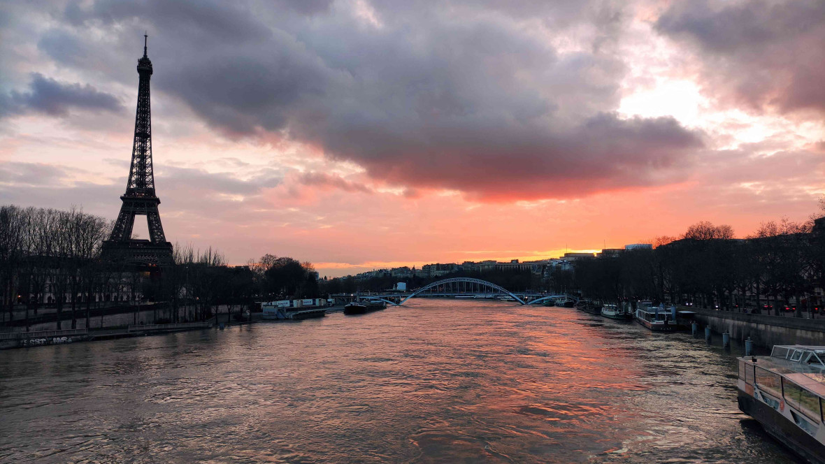 Effiel Sena anochecer