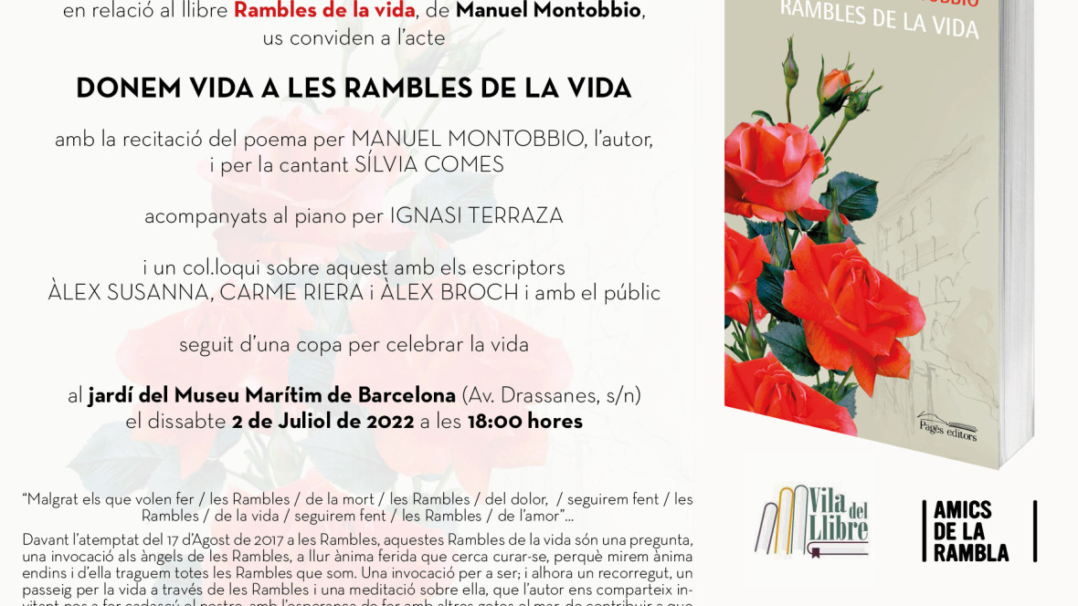 DONEM VIDA A LES RAMBLES DE LA VIDA