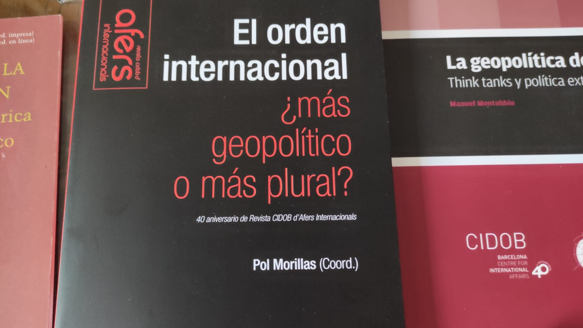 PENSAR EL MUNDO, ABRAZAR EL MUNDO, CELEBRAR EL CIDOB