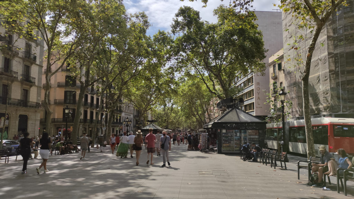 LES &quot;RAMBLES DE LA VIDA&quot; RAMBLEGEN PER LA VIDA