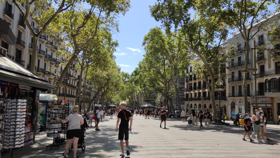 LAS &quot;RAMBLES DE LA VIDA&quot; RAMBLEAN POR LA VIDA