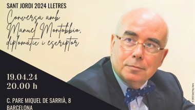 Manuel Montobbio serà el protagonista del Sant Jordi 2024 Lletres de la SCHC